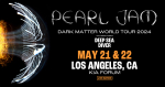 Pearl Jam Performing at the Kia Forum This May