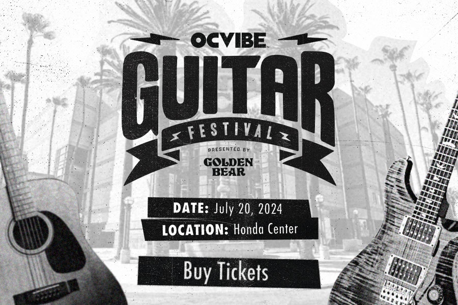 ENTER TO WIN TIX TO OCVIBE 2ND ANNUAL GUITAR FEST
