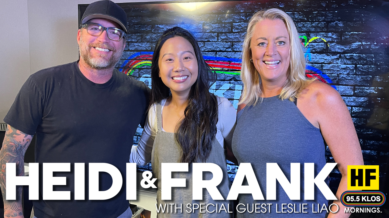 Heidi and Frank with guest Leslie Liao