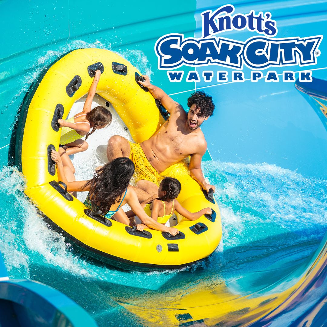 Listen for your chance to win tickets to Knott’s Soak City Waterpark!