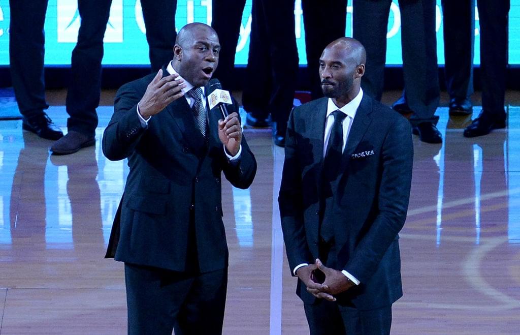 Kobe Bryant Says Magic Johnson Deserves Second Statue After Bringing In LeBron James