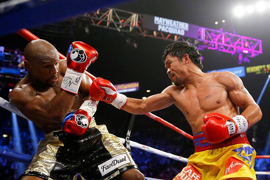 Manny Pacquiao Challenges Floyd Mayweather To Another Fight