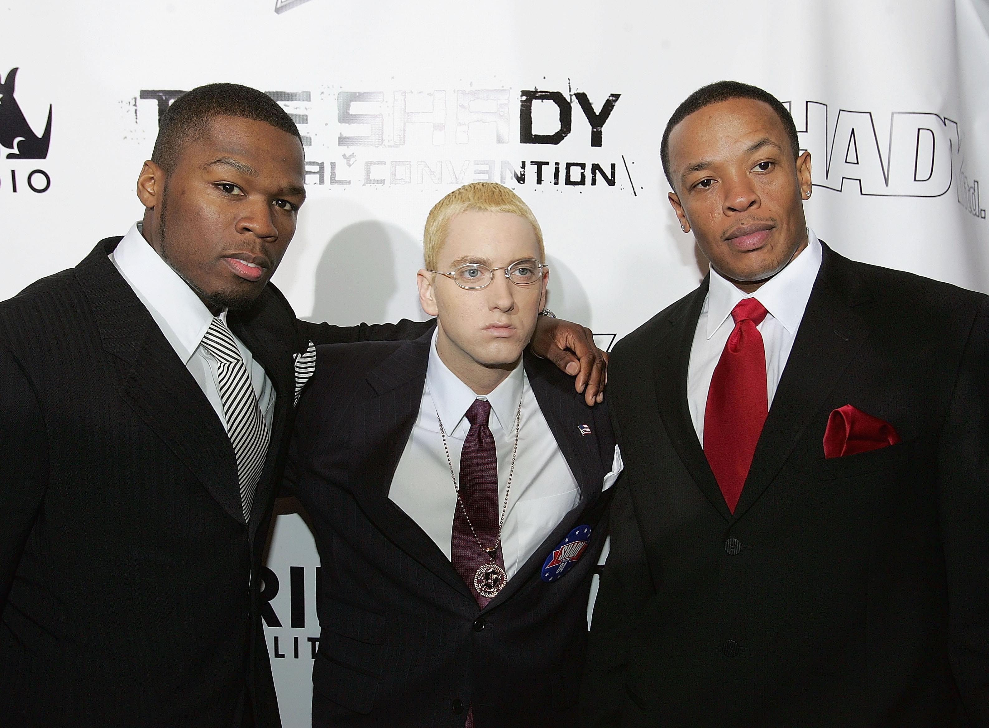 Dr. Dre, Eminem & 50 Cent Are Rumored To Be Working Together