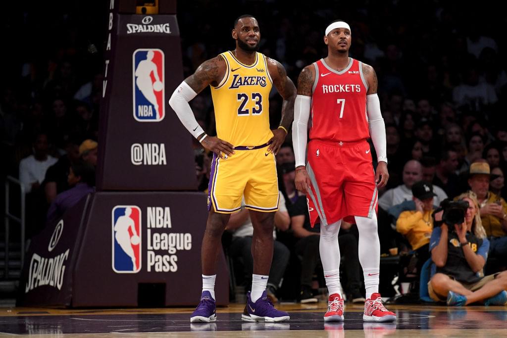 LeBron James Reportedly Wants Carmelo Anthony To Join Lakers