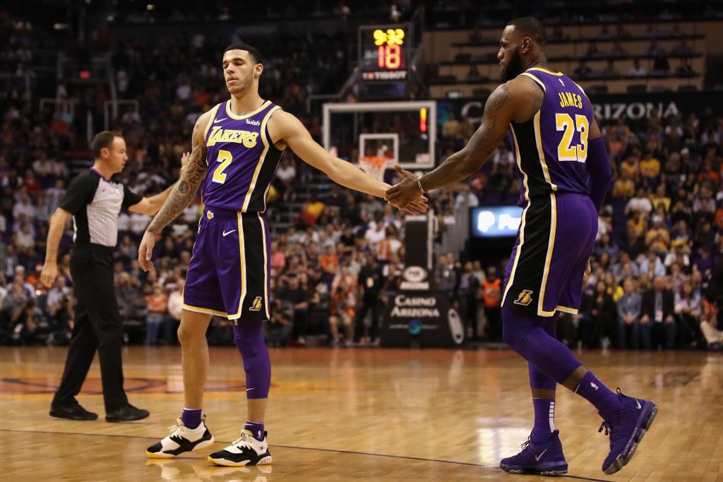 Lonzo Ball Says Playing With LeBron James Takes Pressure Off Him