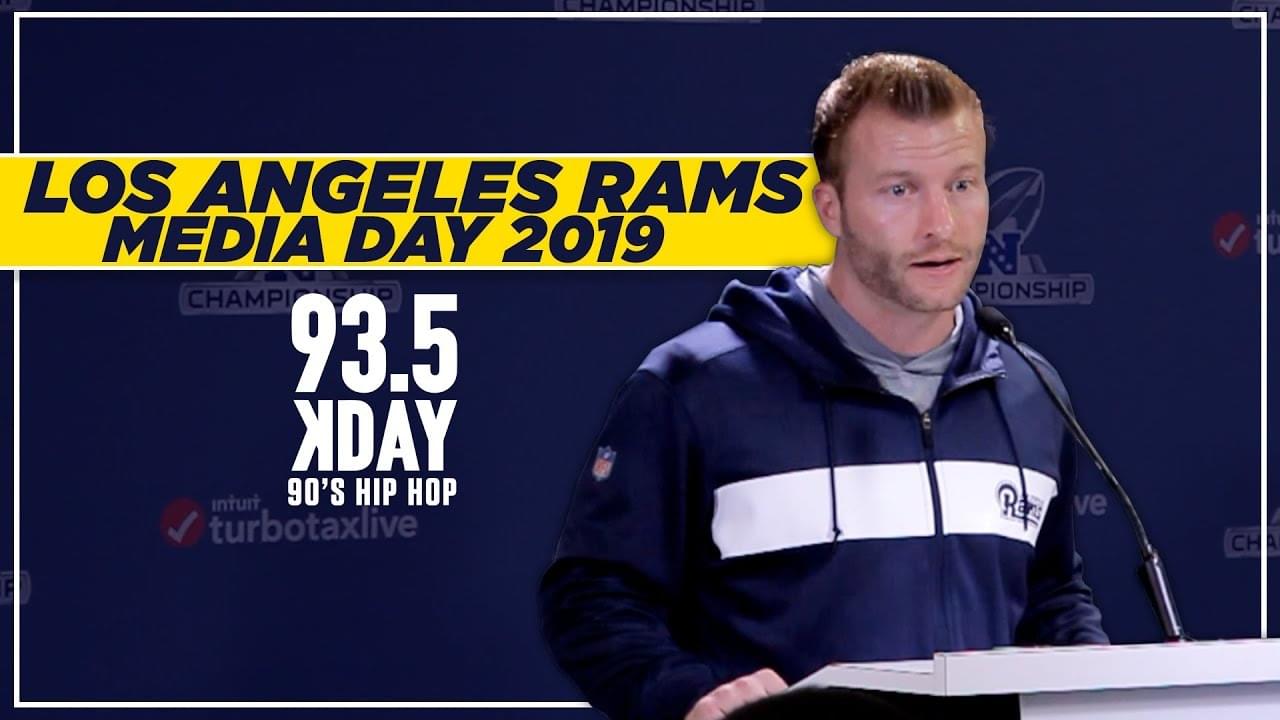 Rams Head Coach Sean McVay On Upcoming NFC Championship Game