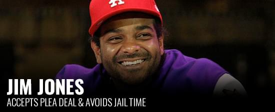 Jim Jones Accepts Plea Deal & Avoids Jail Time