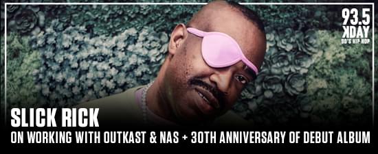 Slick Rick On “No Stylist” Remix, Working With OutKast & Nas + 30th Anniversary Of His Debut Album