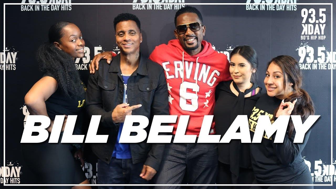 Bill Bellamy Talks Being Nervous At The Apollo, The NBA Finals, And His Favorite Basketball Team!
