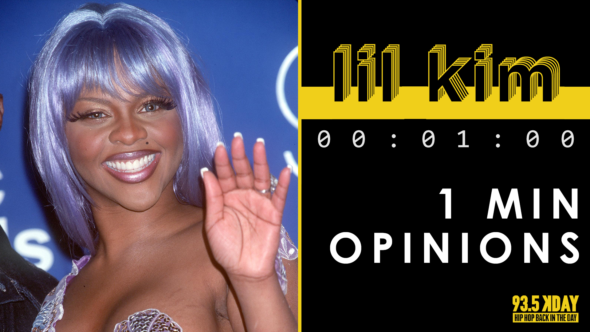 KDAY Hosts Share Their ‘1 Minute Opinions’ On Lil’ Kim [WATCH]