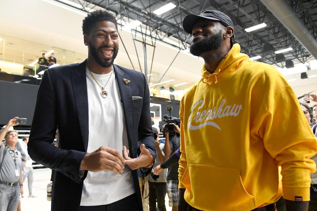 LeBron James & Anthony Davis Among Several Favorites To Win NBA MVP Trophy