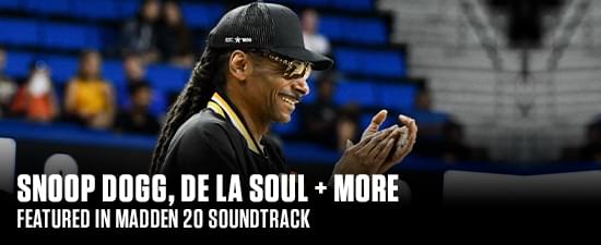 Snoop Dogg, De La Soul, Joey Bada$$ & More Featured In “Madden 20” Soundtrack