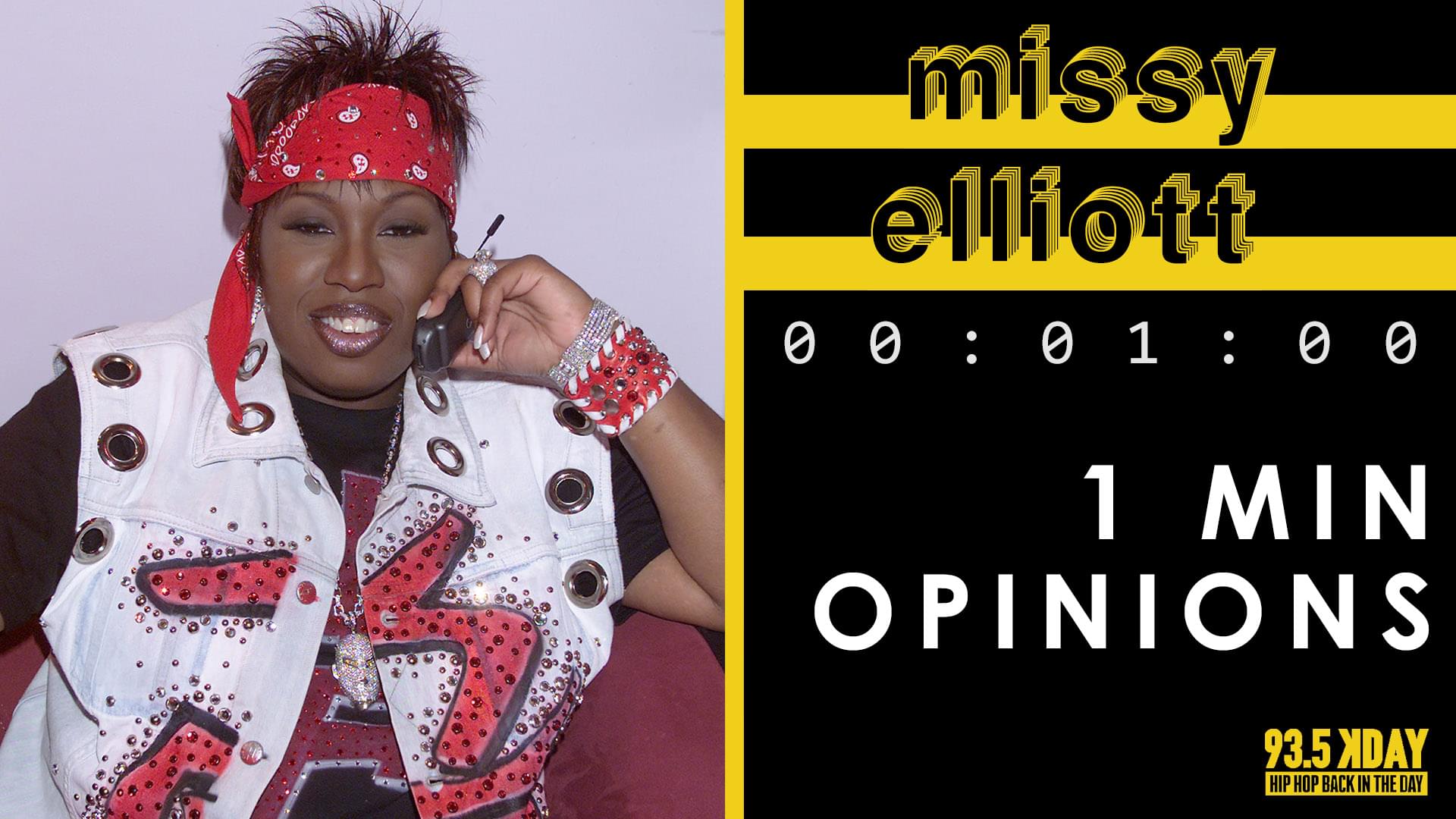 KDAY Hosts Share Their ‘1 Minute Opinions’ On Missy Elliott