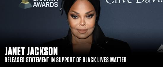 Janet Jackson Makes Releases Statement In Support of Black Lives Matter