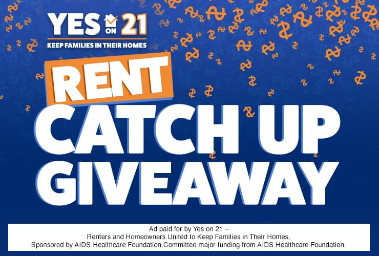 Support Prop 21 and the expansion of rent control in California by joining our sweepstakes! If you help us spread the word about this vital ballot measure you could win $1,000 to help pay your rent, on us!