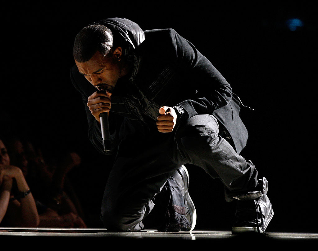 Kanye West’s Grammys-Worn Air Yeezy 1 Prototype Sells For Record Breaking $1.8 Million