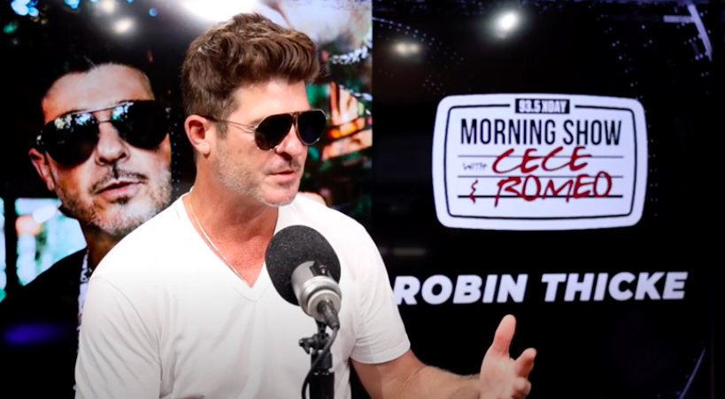 Robin Thicke Speaks On New “Brown Liquor” Collab With Yo Gotti & Writing For Usher’s ‘Confessions’