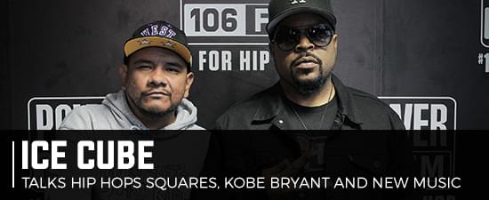 Ice Cube Talks Hip Hops Squares, Kobe Bryant and New Music