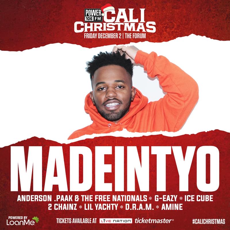 CALI CHRISTMAS Artist MADEINTYO LEAKED “I Want” Remix Featuring A$AP Rocky & A$AP Nast