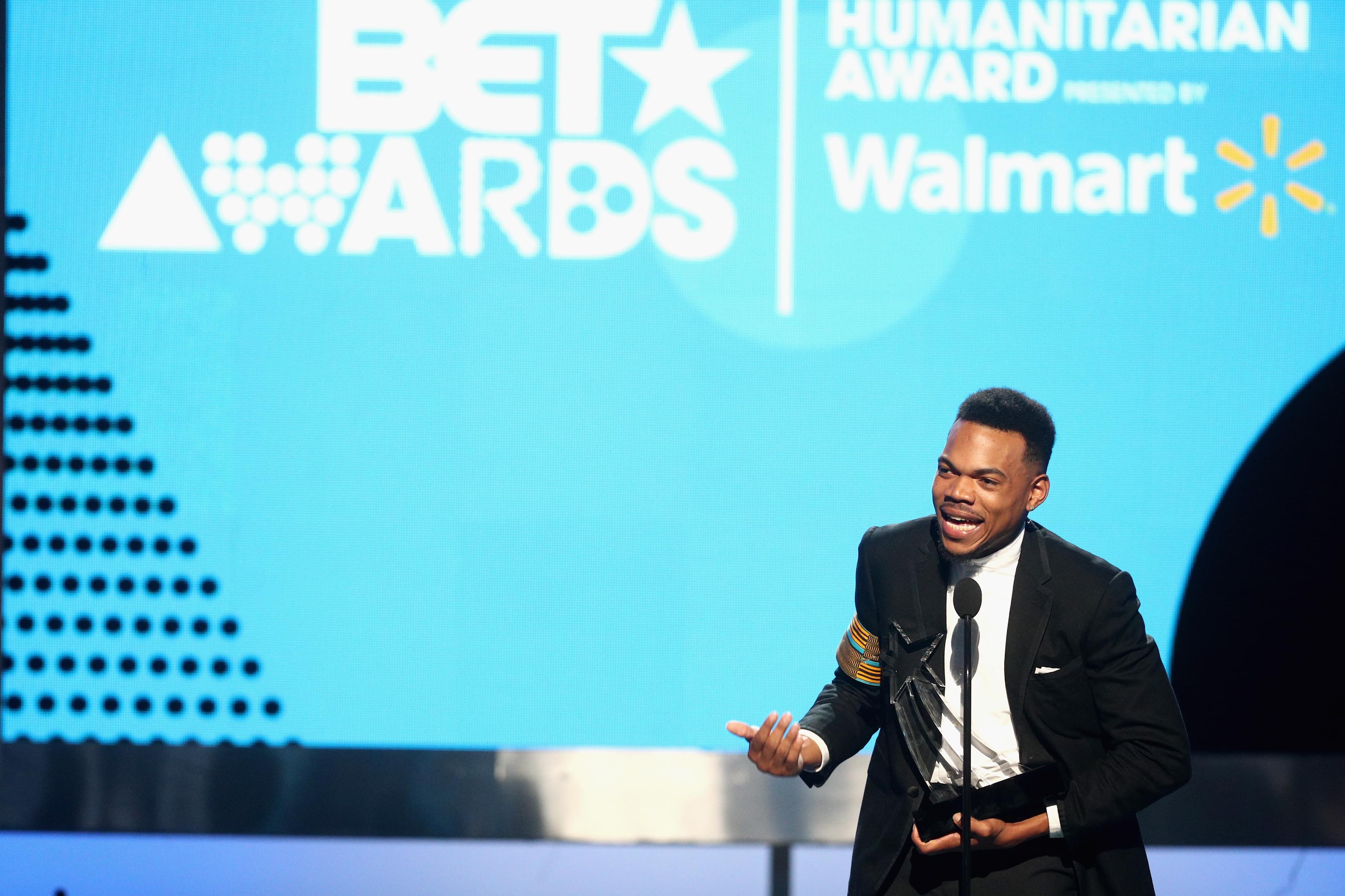 Chance The Rapper Is The Youngest Person To Receive The BET Humanitarian Award
