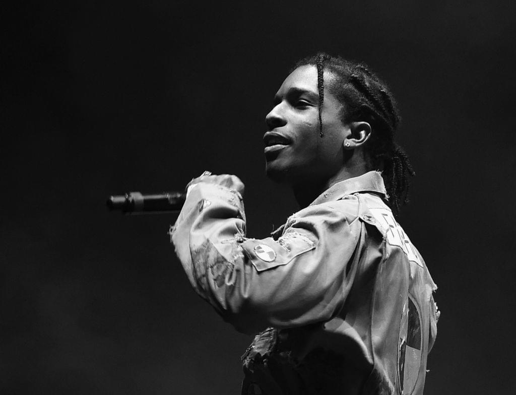 A$AP Rocky Breaks Up Fight At Concert & Makes Fans Hug It Out