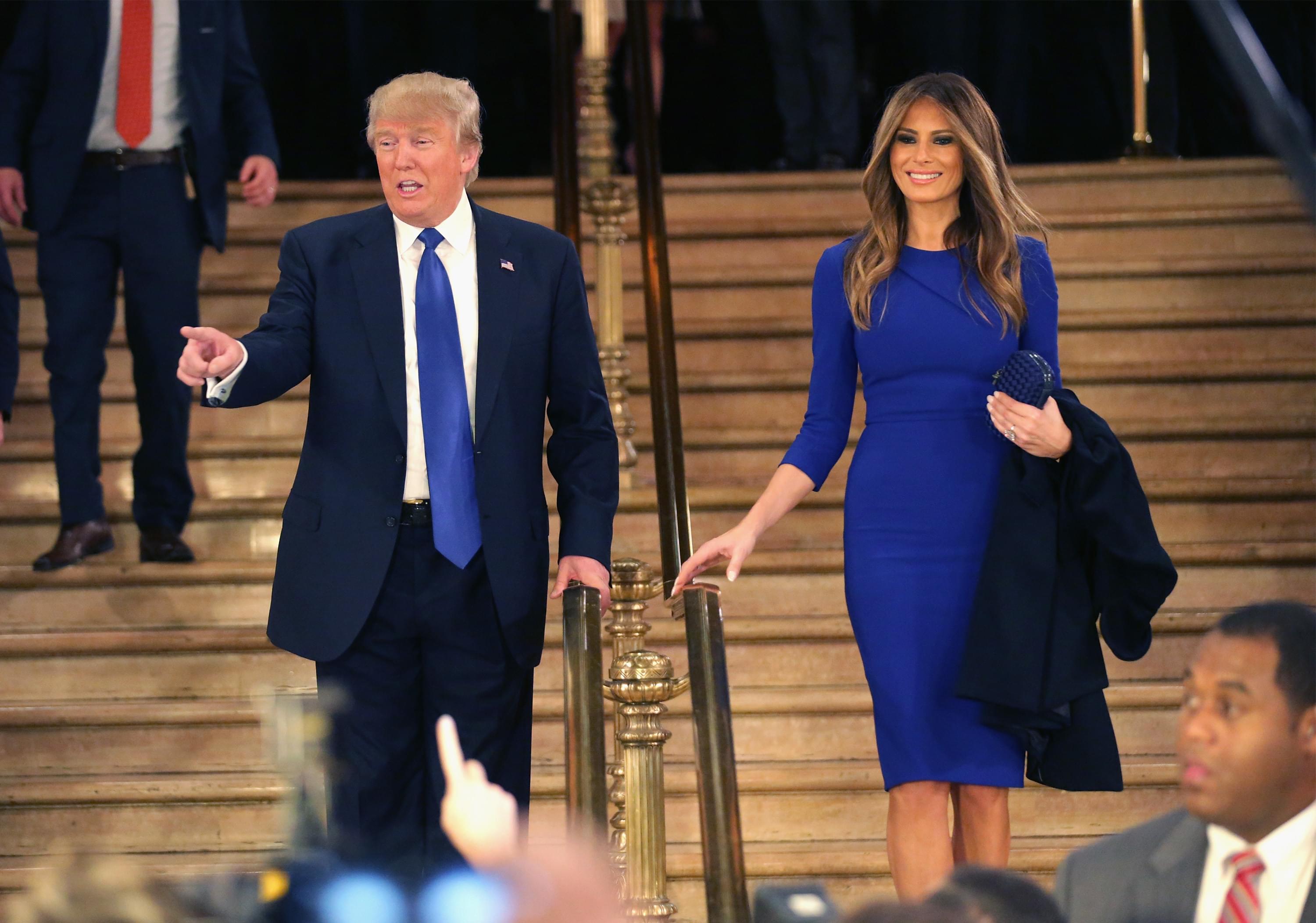 Donald Trump Roasted For Peeking At Melania’s Ballot