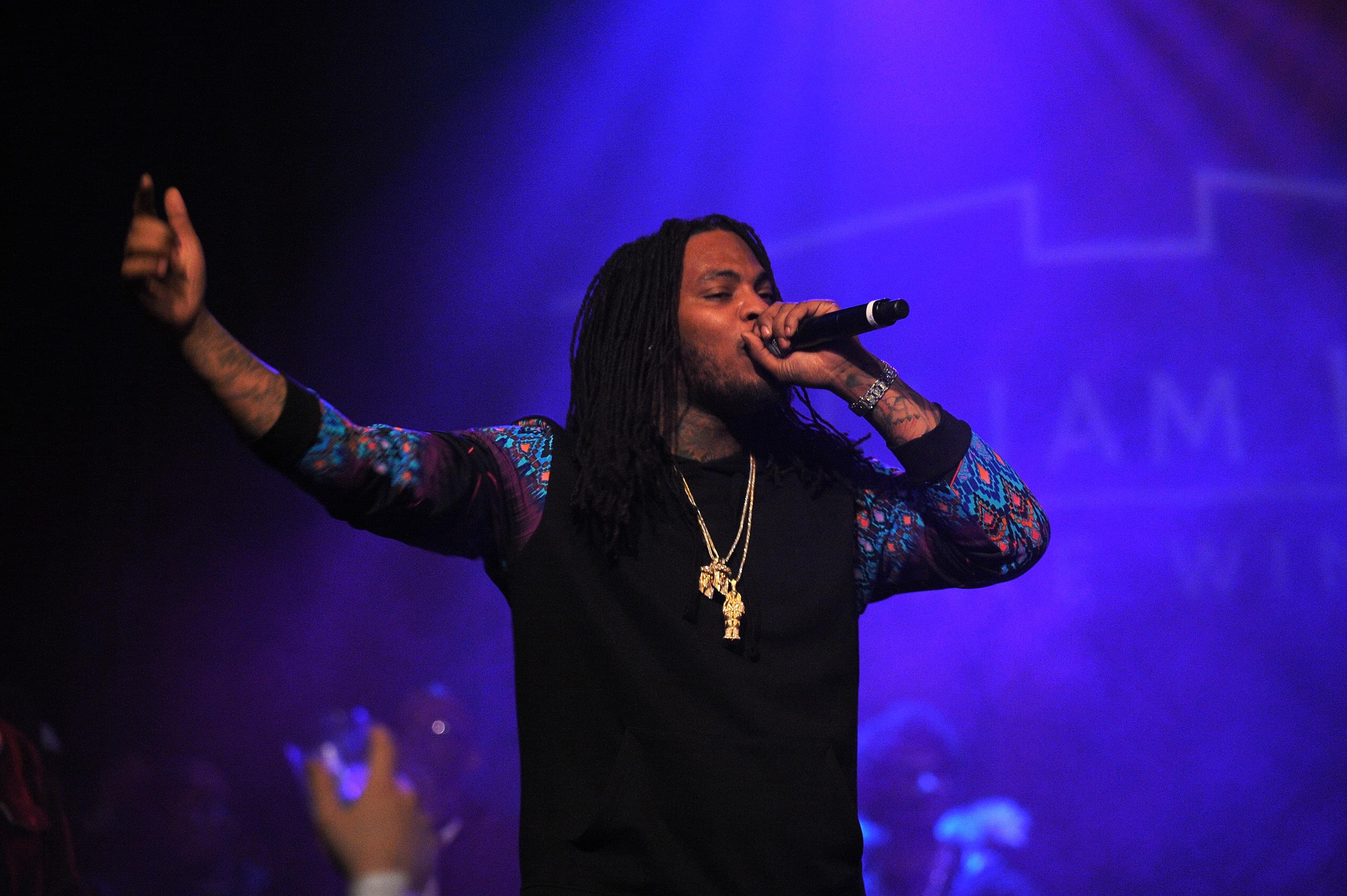 Waka Flocka Wipes His Ass With Fan’s Trump Jersey [WATCH]