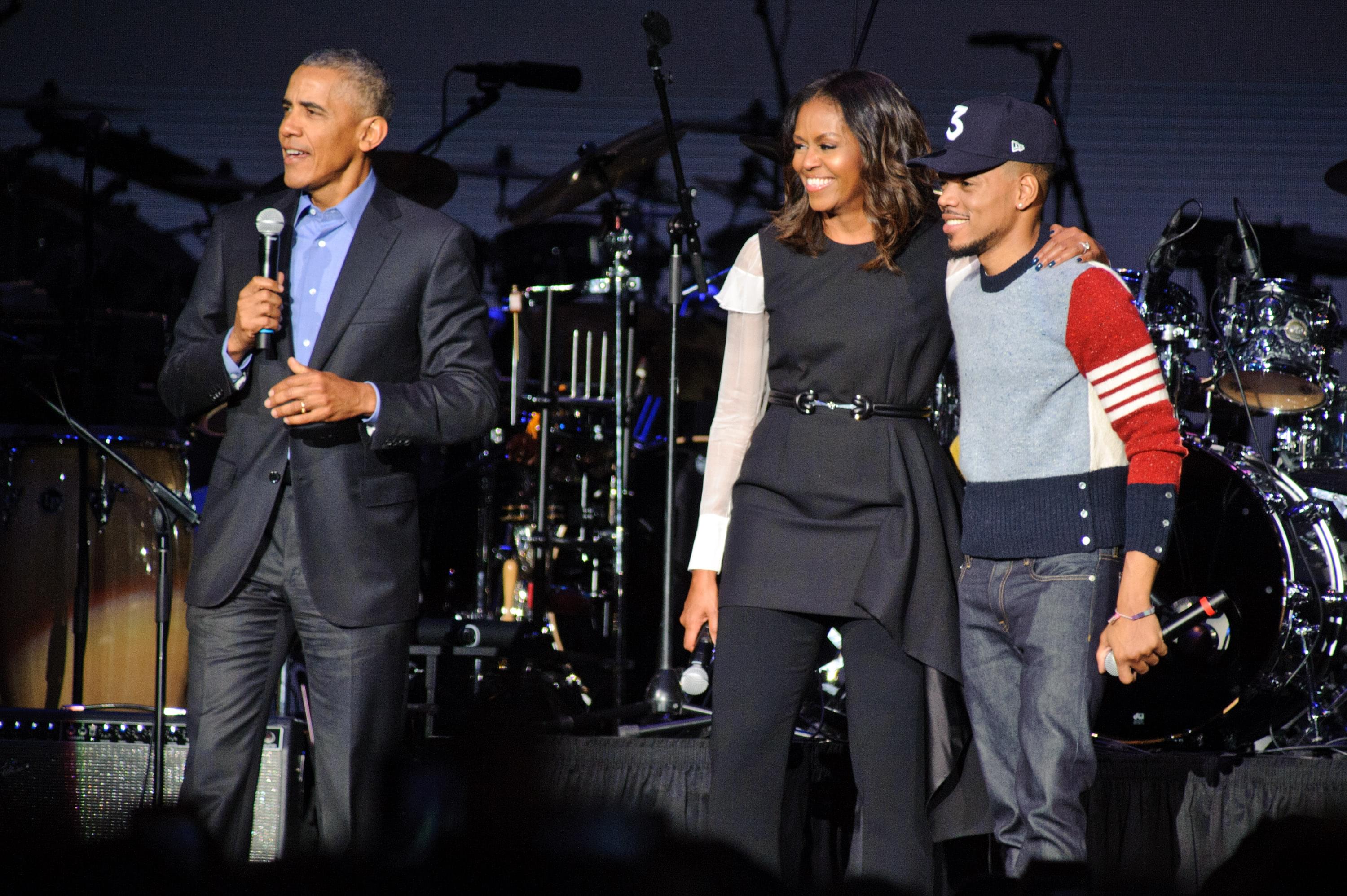 Chance The Rapper & Nas Take The Stage At Obama Foundation Summit