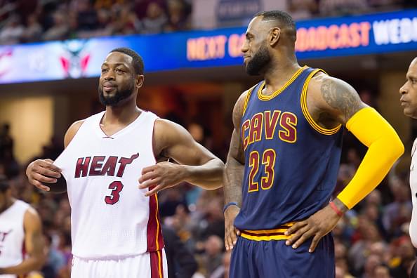 Lebron James Loses Bet to Dwayne Wade Over the World Series