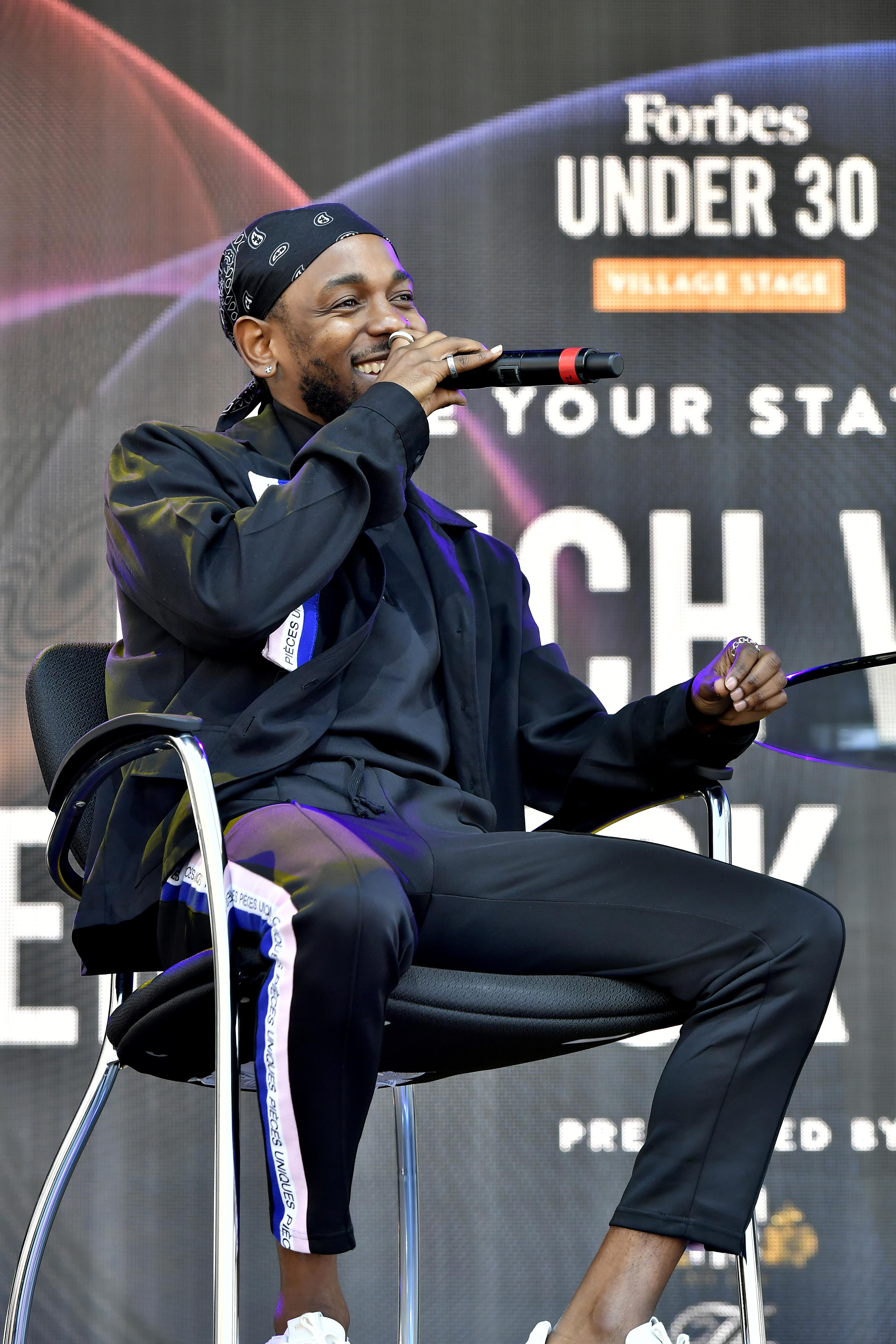 Kendrick Shouts Out Kaepernick At Forbes Under 30 Summit