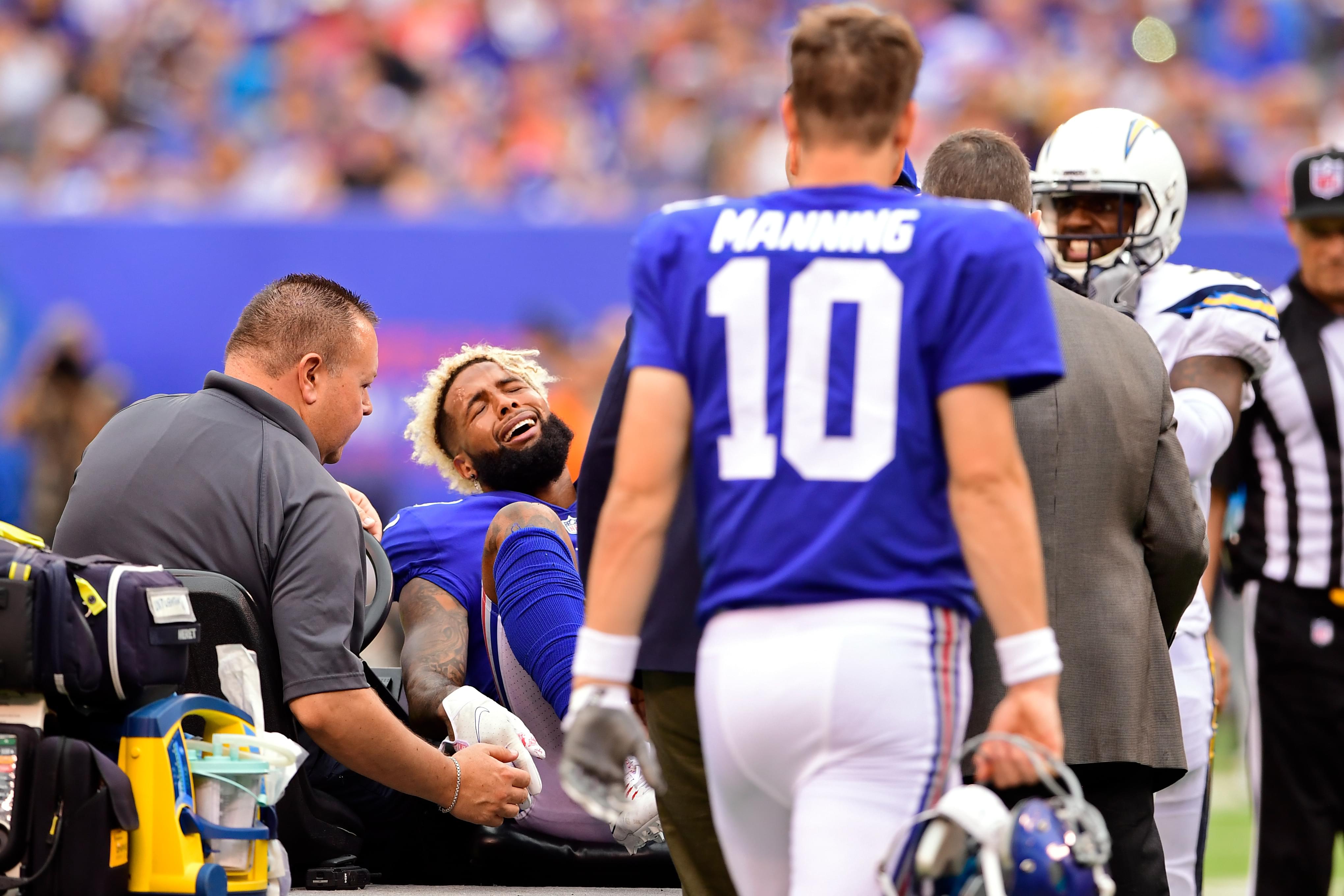 Drake Pays Odell Beckham A Visit At The Hospital