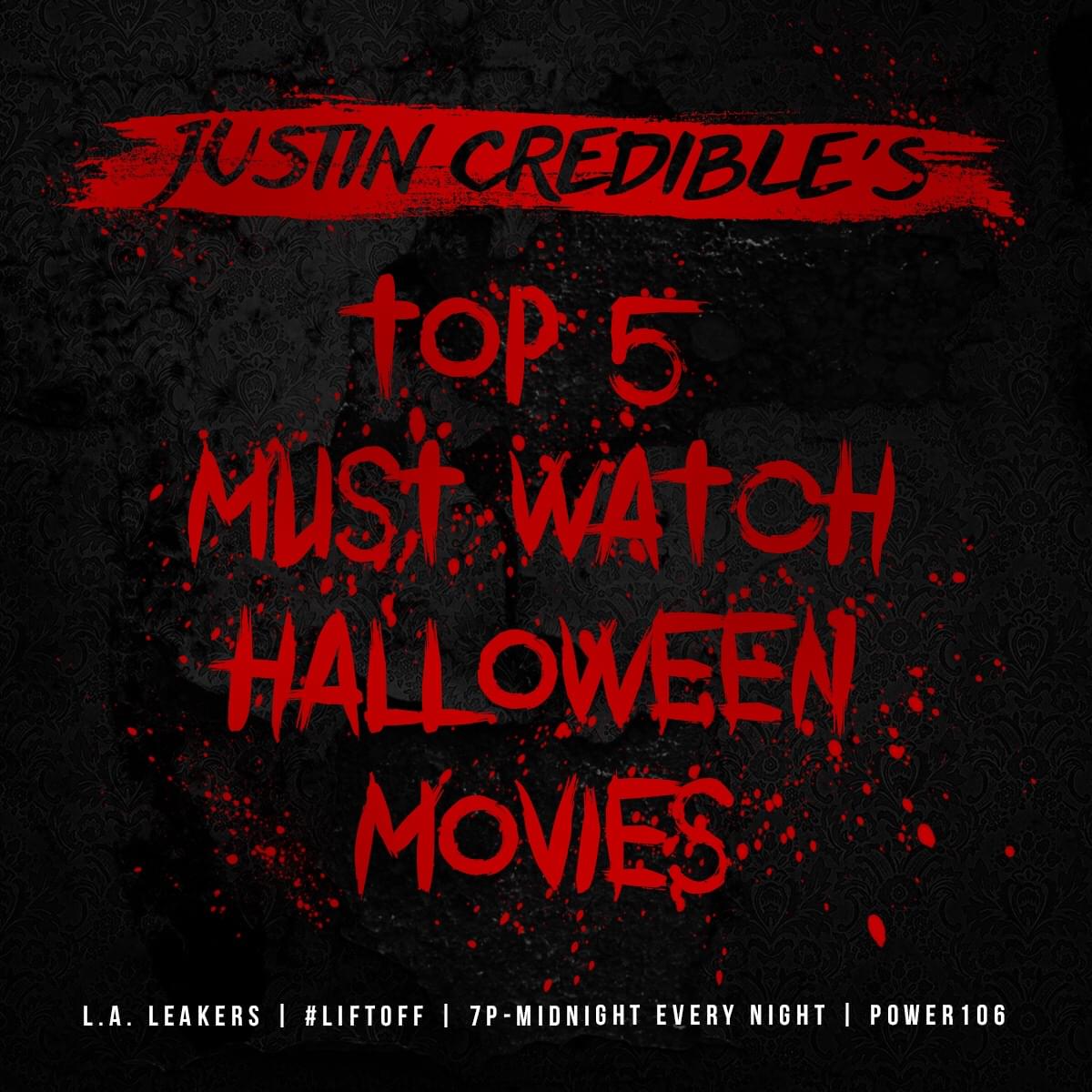 Justin Credible’s Top 5 Halloween Movies