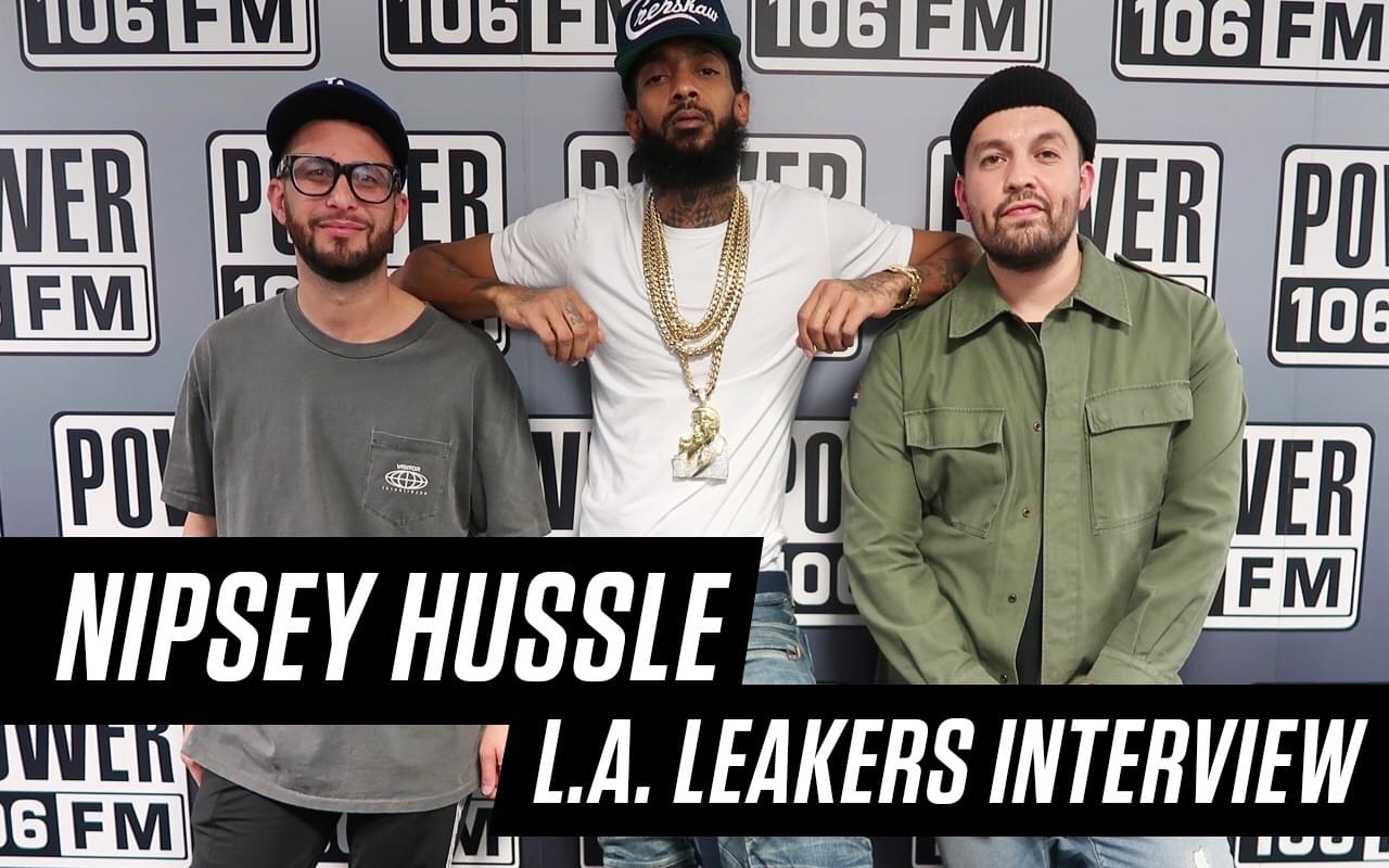 Nipsey Hussle Stops By The Liftoff With Justin Credible And Dj SourMilk