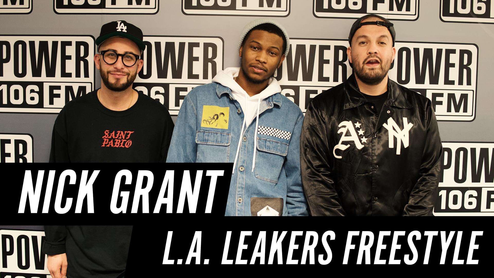 Nick Grant Freestyle With the L.A. Leakers