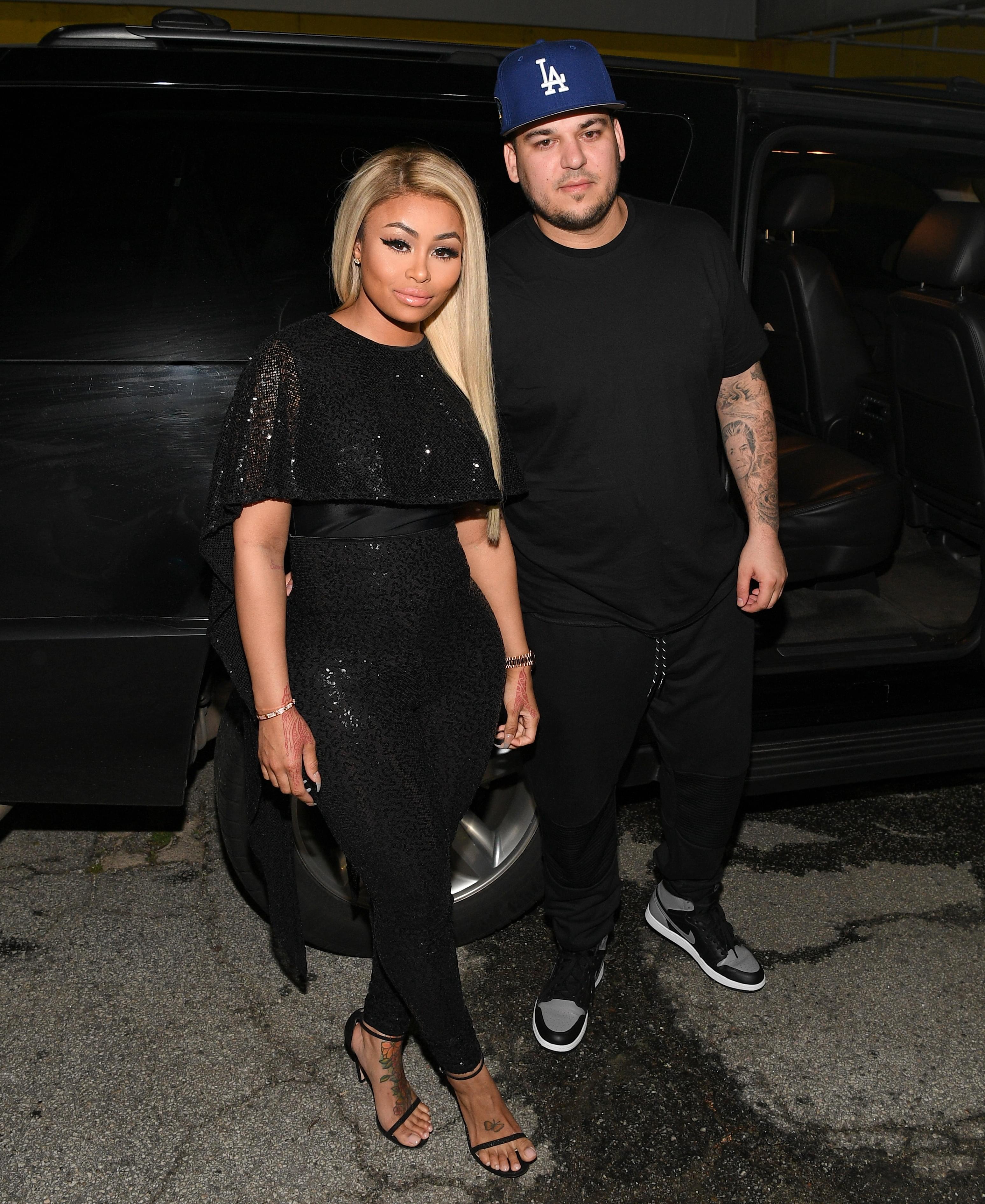 Rob Kardashian Is Not Picking Up The Check For Black Chyna Anymore