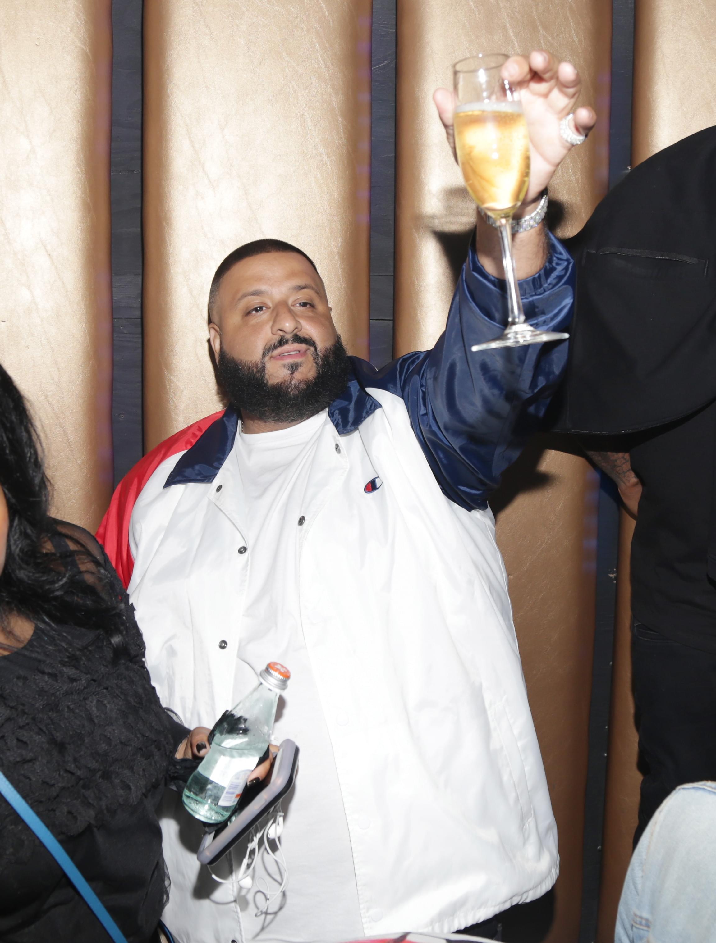 See What DJ Khaled Did To Celebrate ‘Grateful’ Going Gold [WATCH]