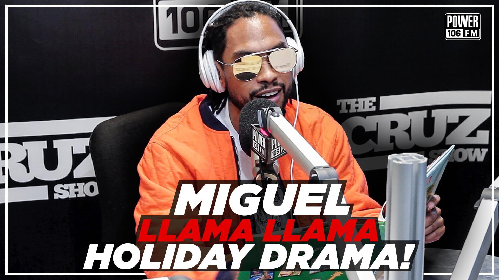 Miguel Freestyled ‘Llama Llama Holiday Drama’ Over Playboi Carti Beat