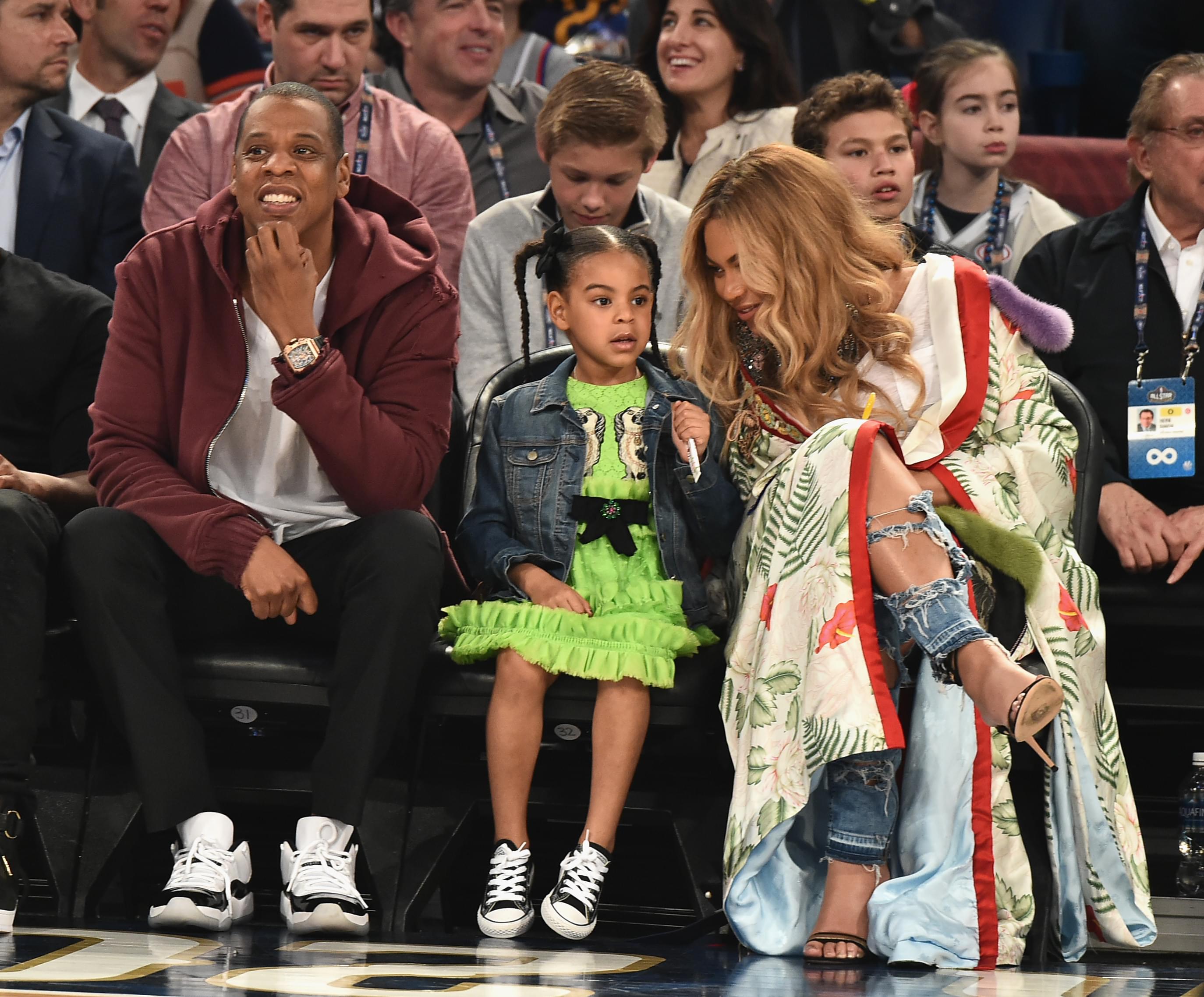 Blue Ivy Spends Big at Art Auction