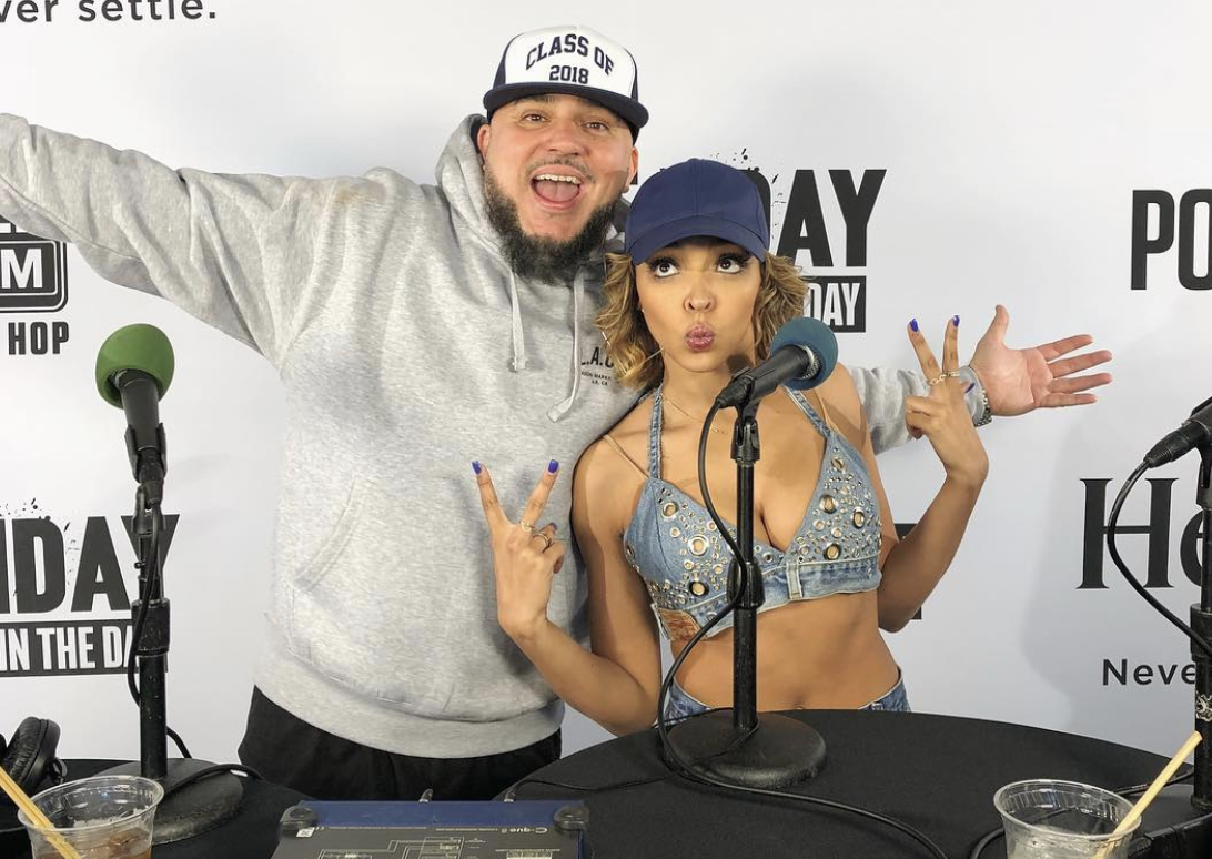 Tinashe Checks In With DJ Felli Fel & J Cruz at #PowerhouseLA! [WATCH]