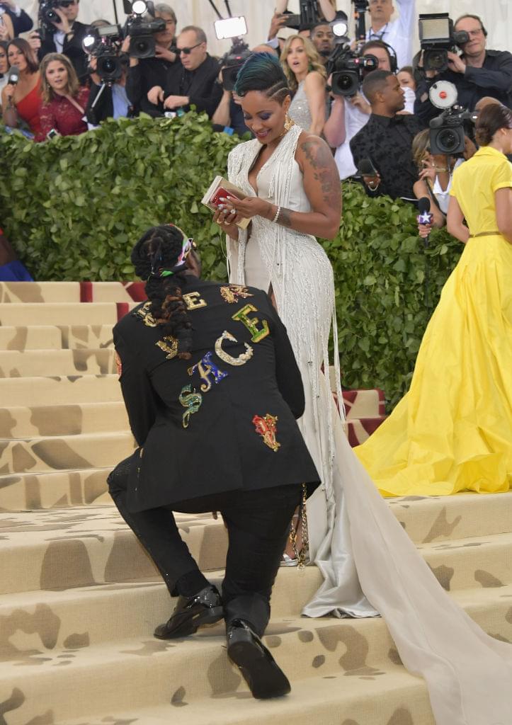 2 Chainz Proposes To Longtime Girlfriend At 2018 Met Gala