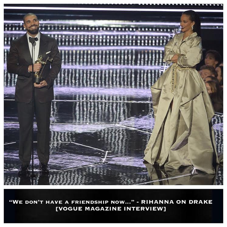 Rihanna And Drake Are No Longer Friends