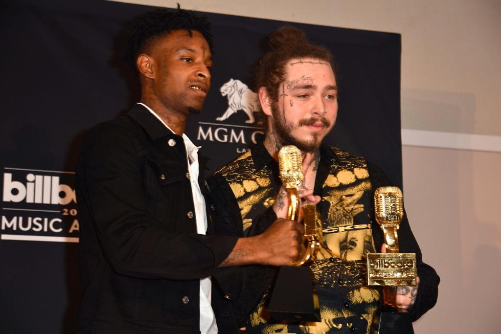 Post Malone Wins Top Rap Song