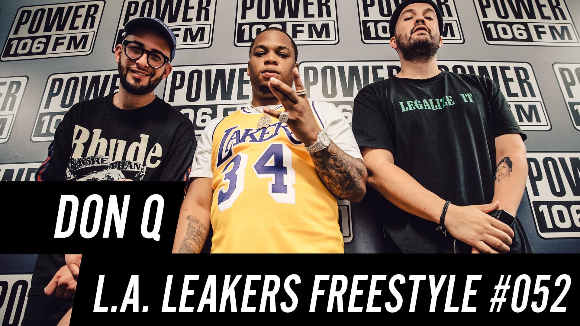 Don Q Freestyle w/ The L.A. Leakers [WATCH]