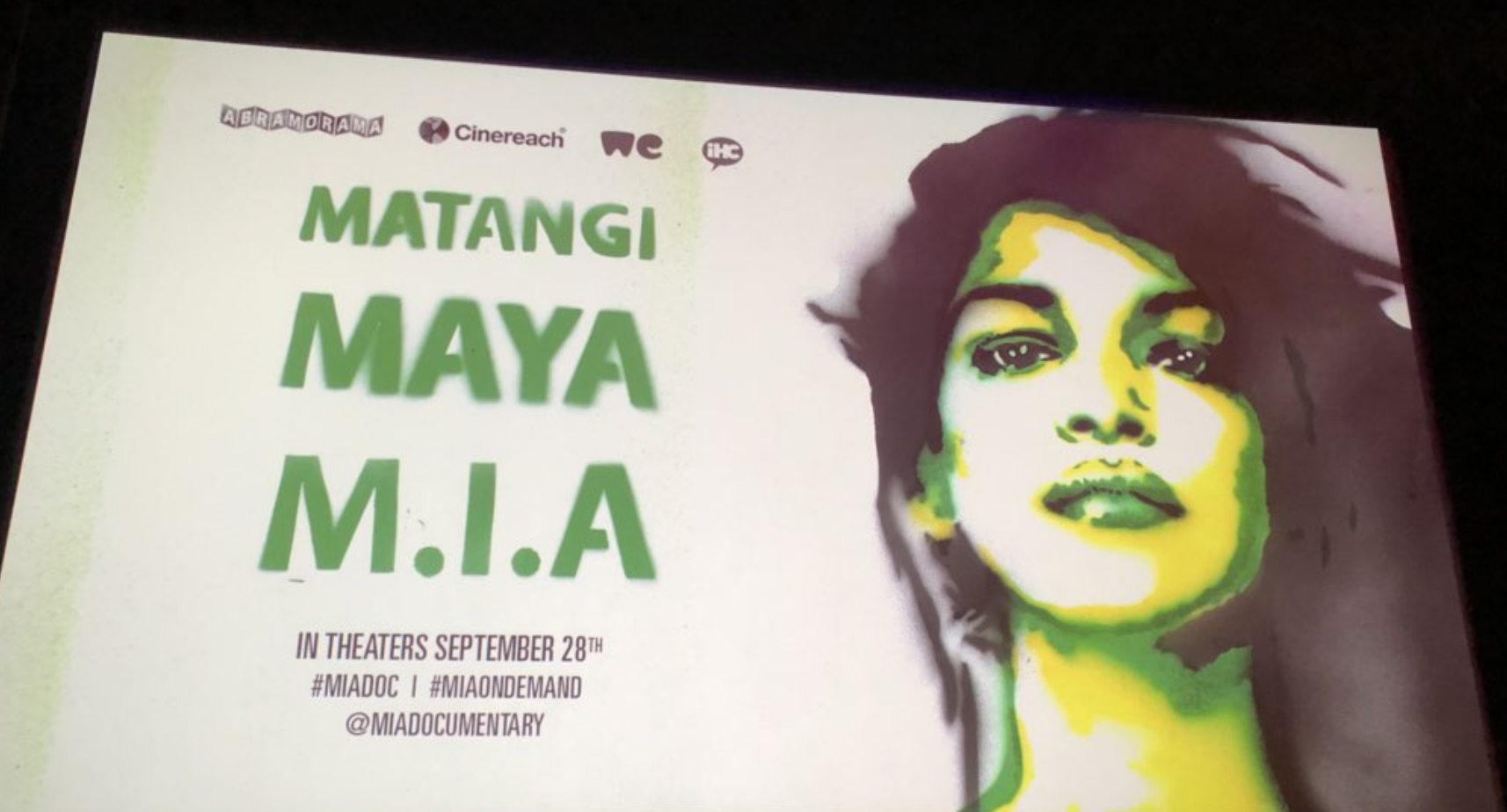 M.I.A. Hosts Screening Of ‘MATANGI / MAYA / M.I.A’ Documentary In LA
