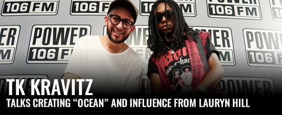 TK Kravitz Interview With The L.A. Leakers On Creating “Ocean” w/ Jacquees And Influence From Lauryn Hill