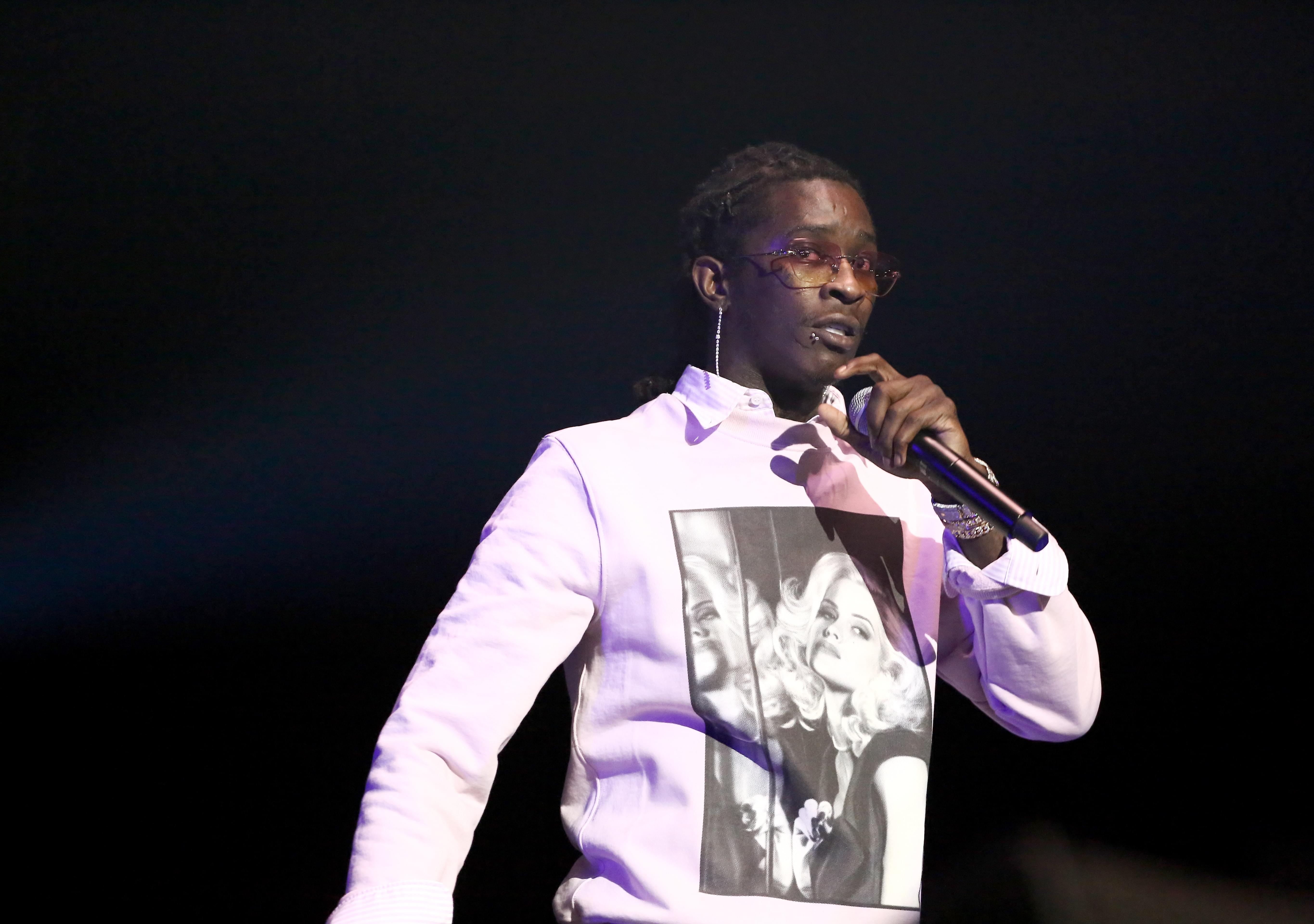 Young Thug Slapped With 8 Felonies On Drug & Gun Charges