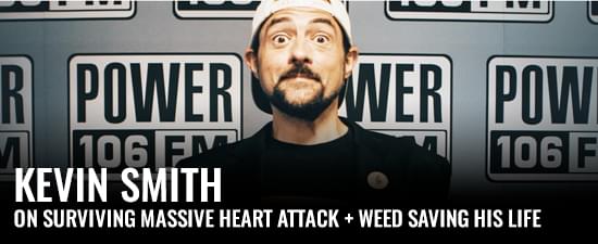 Kevin Smith On Surviving Massive Hart Attack, Becoming Vegan, & How Smoking Weed Saved His Life