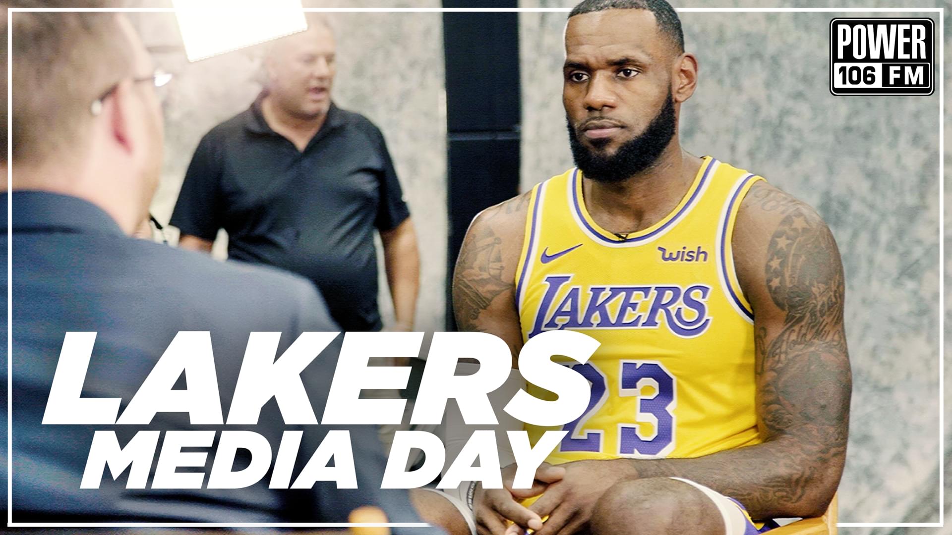 Lakers Media Day 2018 With LeBron & Team On Upcoming Season [WATCH]