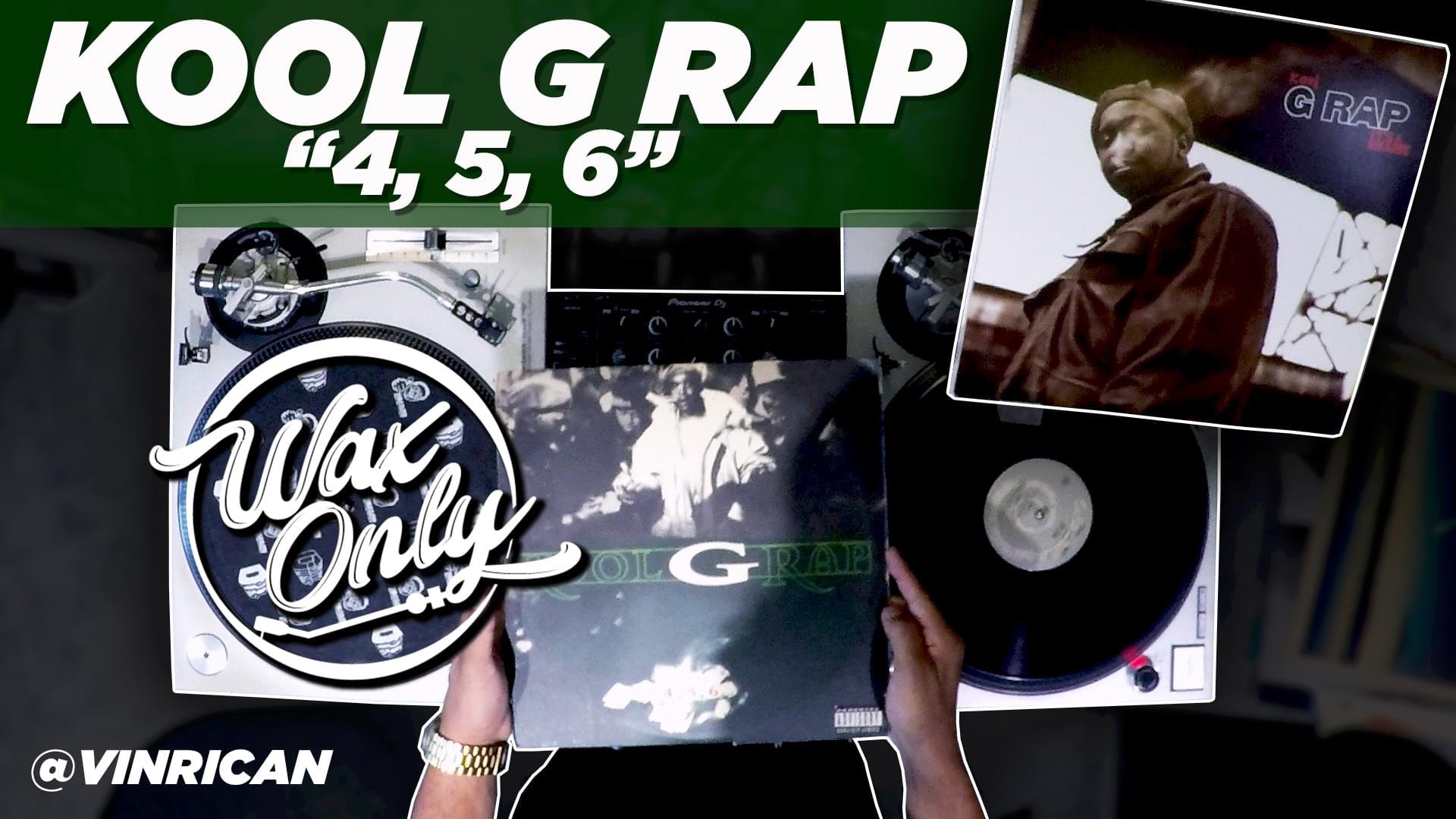 #WAXONLY: Vin Rican Flips Through Classic Samples Used On Kool G Rap’s ‘4,5,6’