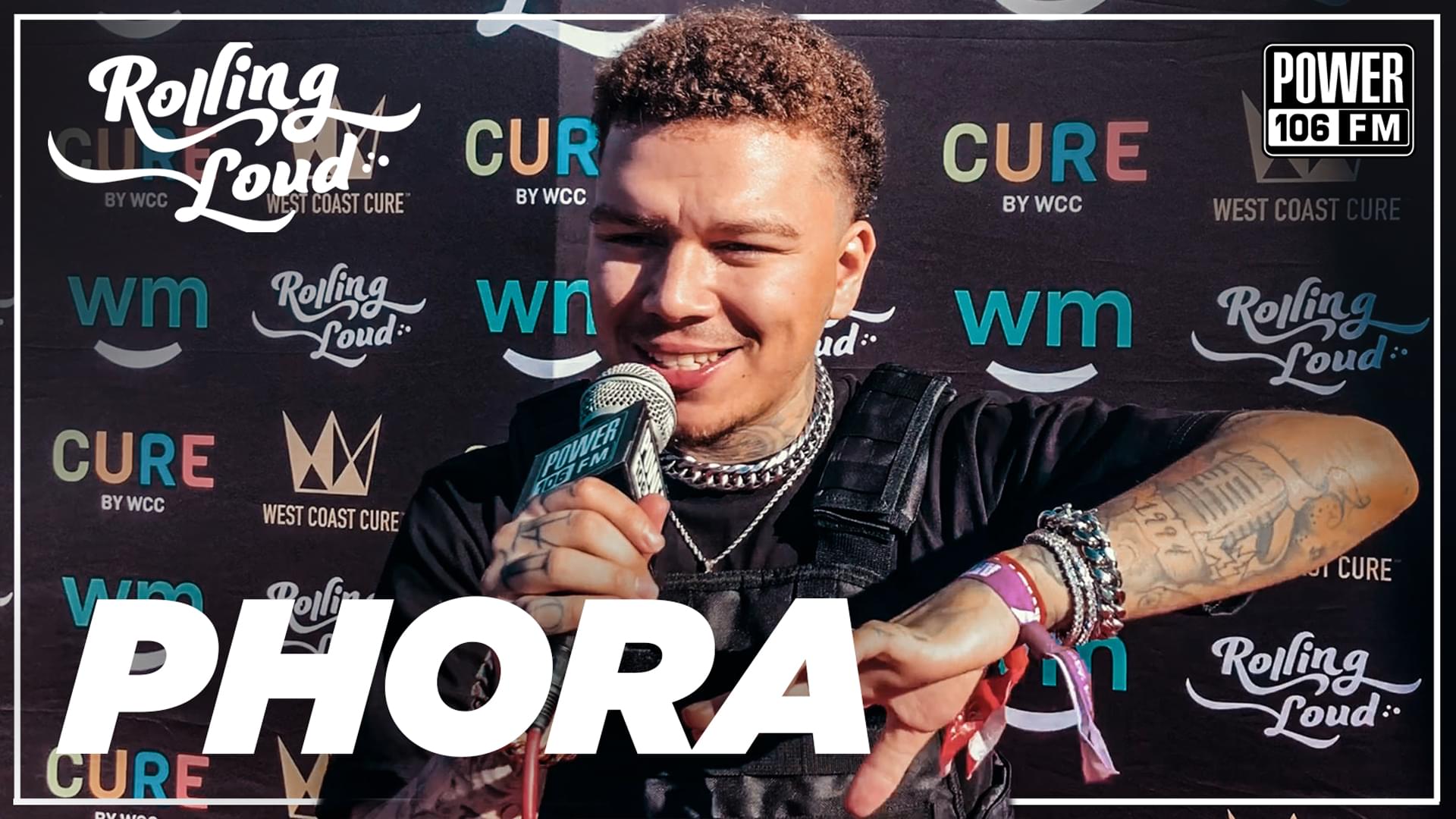 Phora On Being Excited For Trippie Redd At Rolling Loud, Breaks Down Outfit & More [WATCH]